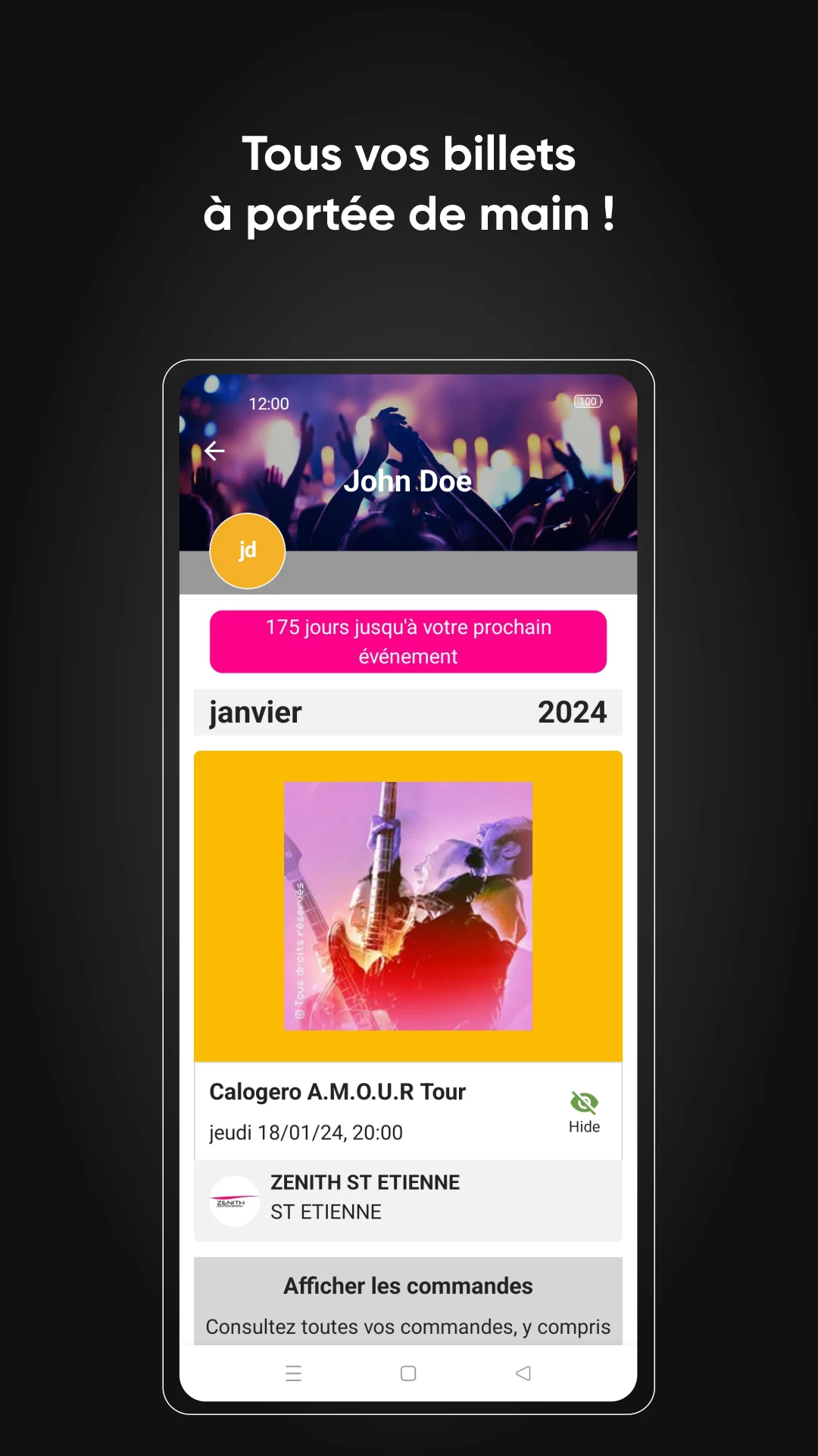FNAC SPECTACLES - Buy tickets screenshot